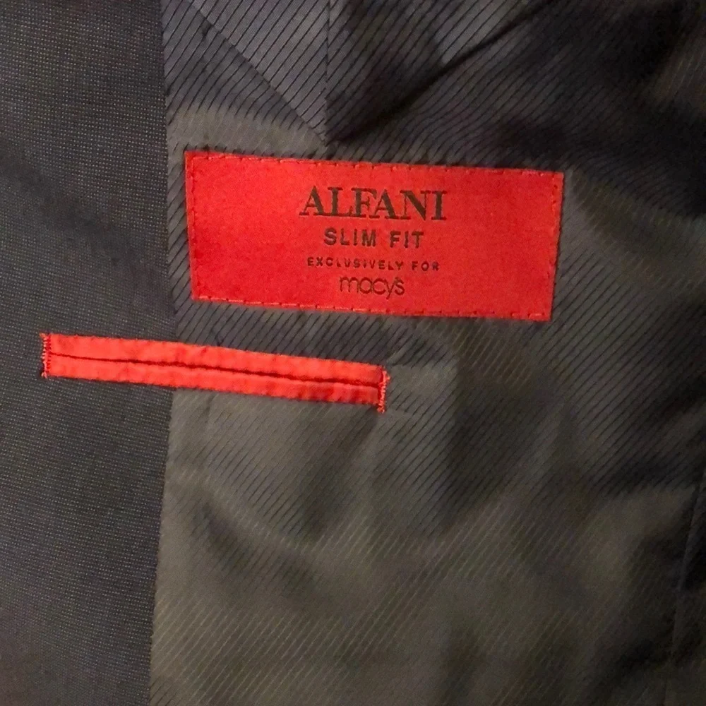 Alfani slim fit suit Navy jacket
